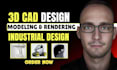 do professional 3d cad design, 3d product design and 3d cad modeling