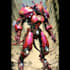 custom futuristic mecha robot character illustration art