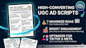 write a high converting ugc ad script for your product