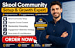 build skool community organize course content and member onboarding