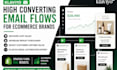 create klaviyo email automation flows
