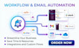 build email, alerts system notification automation workflows using n8n workflow
