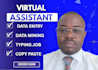 do data entry, copy and paste, file conversion
