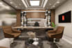 design modern office interior with realistic 3d renders