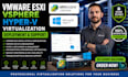 deploy vmware esxi vsphere, hyper v virtualization server and vmware support