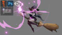 create stylized spine animation and vfx