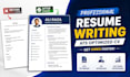 write ats optimized CV, resume and linkedin profile using ai and human touch