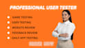 do app testing and website testing android user testing
