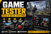 test new game pc video game tester qa beta testing multiplayer game