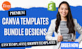 create canva etsy templates digital invitation etsy mockup digital planner
