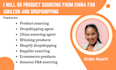 do product sourcing from china for amazon and dropshipping