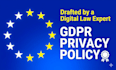 draft a professional gdpr privacy policy and cookie policy