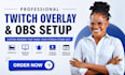design animated streamlab obs streamerbot overlay points twitch logo emotes GIF