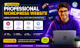professional wordpress website using elementor, divi, brizy, or cornerstone
