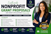 do grant writing for nonprofit, business and grant applications professionally
