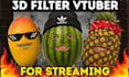 3d vtuber face tracking filter for streaming obs webcam anime effect pro