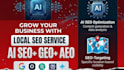 do complete on page GEO, aeo, local and ai SEO optimization
