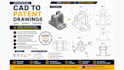 convert cad files into professional patent drawings