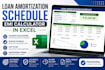 create professional loan amortization schedules in excel