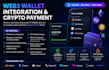 web3 crypto walletconnect integration, crypto payment integration to website