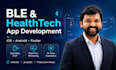 develop a ble healthcare mobile app using flutter