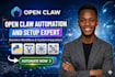 setup openclaw ai assistant, n8n automation, open claw, ai agent, whatsapp, n8n