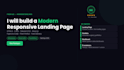 build modern responsive website using HTML CSS tailwind
