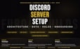 set up custom advanced discord server with full structure