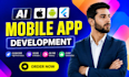 do ai mobile app development using flutter and smart gpt, custom ai apps