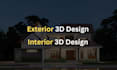 create luxury modern house exterior renders in sketchup and lumion