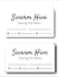 design a simple print ready business card