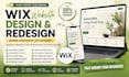 wix website design, redesign custom wix website modern ecommerce wix website