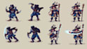 do pixel art animation pixel art sprite sheet pixel animation character design