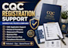 create a premium cqc business plan and compliance documents