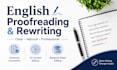 proofread and rewrite your english content professionally