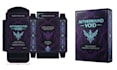 design custom card game box, booster pack, card frame and packaging