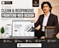 build clean and responsive frontend web design