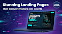 design a high converting landing page using ai and modern code