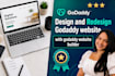 design pr redesign perfect godaddy website for your business