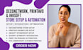setup deconetwork printavo print shop inksoft store and shopify integration