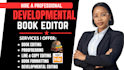 proofread, children book, memoir, formatting, fantasy novel, novel book editor