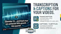 write captions for long and short videos