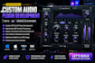 develop custom vst audio plugin, vst3, au plugin, audio effect vst, nrf52