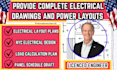 nyc dob electrical permit plans and code compliant layout drawings