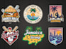 design vintage logo, badge, patch, label and sticker