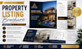 design professional real estate property listing brochures