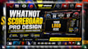 design custom whatnot scoreboard overlays and stream animations