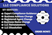handle llc dissolution, amendment and reinstatement in all states