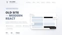 redesign your website into a modern UI