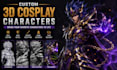 create custom 3d cosplay characters